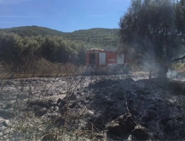 Αγρίνιο: Τρακτέρ έβαλε φωτιά σε αγροτική περιοχή